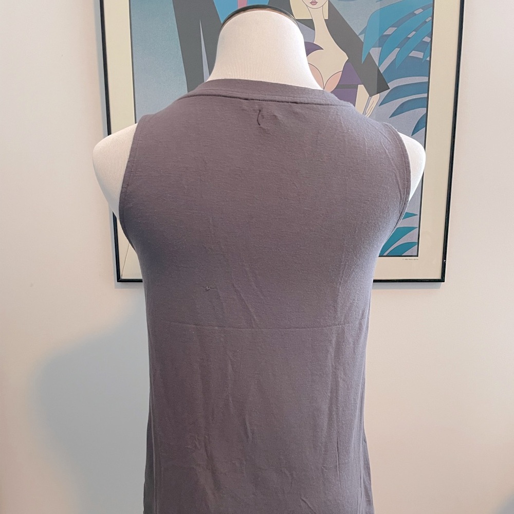 Express OneEleven Hazy Purple Vneck Tank - Picture 2 of 8